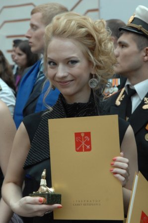Церемония чествования лучших выпускников вузов Санкт-Петербурга